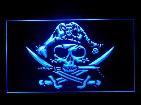 Pirate Deadman's Chest Jolly Roger LED Neon Sign